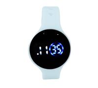 Yechiry Children Digital Watch Scratch Proof Silicone for Fashionable Kids LED Electronic Watch (Light Pink)