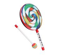 Yechiry Children Hand Drum, Multicolor Percussion Instrument for Kids Music Education, with Durable PVC Material for Chorus and Music Class (8 Inch)