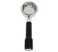 Yechiry Coffee Portafilter, 58 Mm E61 Single Layer Filter Bottomless Handlheld Portafilter, Aluminum Alloy for Home Coffee Shop Commercial Machines (Black)