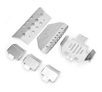 Yechiry Corrosion-Resistant 6Pcs RC Car Skid Plates for G63 1/10 RC Chassis Protection