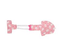 Yechiry Cute Bowknot Bird Diaper Clothes for Melopsittacus Undulatus and Agapornis Sp, Washable and Adjustable Flight Suit for Mini, Cotton Pink Rabbit, Size XS 2x3.5in (#3)