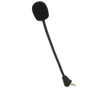 Yechiry Detachable Game Microphone Replacement, 3.5mm Noise Reduction Game Mic Replacement, Adjustable 360° Rotatable Jack with Foam Cover, for Hyper X Cloud II Wireless Cloud Core Cloud