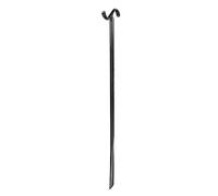 Yechiry Detachable Long Dressing Stick Multi-Functional Dressing Aid for Limited Mobility Individuals in Black ABS Material 90cm Length