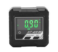 Yechiry Digital Angle Finder, Magnet Level Box, High Resolution ABS Construction with 4x90 Degree Measurement Compact for Wood Processing Car Repair Machine Tool Alignment