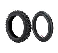 Yechiry Dirt Bike Tire and Tube Combo 3.00-12 | Durable rubber material, emergency repair kit included, compatible 12-inch rims, reliable off-road performance