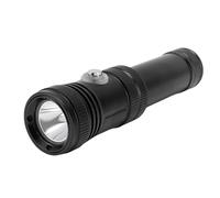 Yechiry Dive Light 1200 Lumen Flashlight 50m Underwater Flashlight Long Bright Dive Lights Holder Torch Diving Accessories Long-Lasting Battery for Marine Observation Emergency Cave (Black)