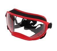 Yechiry Dog Goggles Large Breed Durable UV Protection Sunglasses Windproof Adjustable Strap for Outdoor Activities (Red Frame)