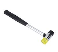Yechiry Double Headed Rubber Mallet Fret Hammer, Guitar Luthiers Tool for Fretboard Nut Bridge Repair, Replaceable Rubber Plastic Heads Durable Metal Handle