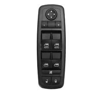 Yechiry Driver Side Power Window Switch Master Power Window Control Switch with Black Abs Housing Replacement for 1500 2500 3500 Truck Oem 4602863ab 4602863ac 4602863ad