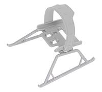 Yechiry Drone Landing Gear, Foldable Height Extended Landing Gear, 2.5cm Stable Takeoff with Soft Silicone Strap Anti Drop Buckle, Ideal for Mini 3 Mini 3 Pro Drone (Gray)