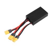 Yechiry Dual Battery Pack Switch Balancer, Electric Bike Double Battery Discharge Converter for Increased Current and Capacity, Ideal for 20V-72V Batteries, Durable Aluminum Alloy (40A)