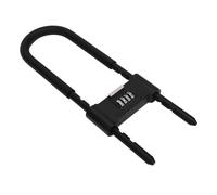 Yechiry Durable 4 Digit U Shape Security Code Lock Adjustable Padlock for Bikes Gates Sheds