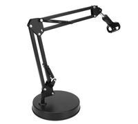 Yechiry Durable Microphone Arm Stand with Space Saving Design for Home Recording Studios Iron