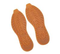 Yechiry Durable Rubber Shoe Sole Replacement for Non Slip Walking Safety Repair Material Easy to Cut for Shoe Repair Size 12.68x4.53in (Yellow)