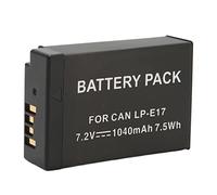 Yechiry E17 Lithium Ion Replacement Battery 1040mAh for 200D II R10 RP 750D M6mark2 800D 850D Perfect for Outdoor Use