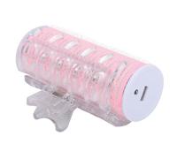 Yechiry Electric Hair Roller Portable USB Curling Hair Styling Tool Mini Curler for Bangs Root Tail Pink ABS 8.5x3cm 1Clip, Easy-to-Use Compact Size for On-The-Go Styling (Pink)