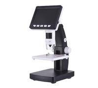 Yechiry Electronic Microscope, 1080P LCD Soldering Microscope with 4.3inch Screen & 8 LED Lights, 50-1000X Digital with 2MP HD Lens for Animals Plants Circuit Boards (306-B)