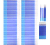 Yechiry Fabric Marker Pen Refill High Hardness Steel Tip Marking Effect for Tailor Tools DIY Leather White 100 Pcs for Cross Stitch Sewing Accessories (Blue)