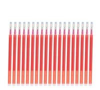 Yechiry Fabric Marker Pen Refill High Hardness Steel Tip Marking Effect for Tailor Tools DIY Leather White 100 Pcs for Cross Stitch Sewing Accessories (Red)