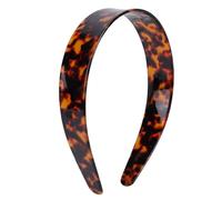 Yechiry Fashion Hairband, Adjustable Anti Slip Elastic Nordic Headband with Stylish Rounded Surfaces, for Women Daily Work Sports Party Skincare Cooking (Leopard Red)