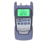 Yechiry Fiber Optic Power Meter Optical Power Meter Fiber Tester with 7 Wavelengths 850nm-1625nm 2.5mm Standard Interface, Ideal for Communication Engineering Maintenance (30MW)