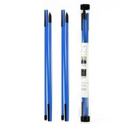 Yechiry Fiberglass Alignment Sticks Set for Swing and Posture Calibration, 6 Foldable Practice Rods, Ideal for Golfers, 48.03in Long (3 Sets)