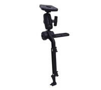 Yechiry Fish Finder Bracket, Aluminum 1.5in Ball Base Marine Electronic Mount with Adjustable Arm, Compatible with Various Fish Finders and GPS Chartplotters