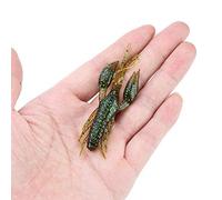 Yechiry Fishing Crawfish Lures - 80mm Silicone Bait | Durable, soft, 6 vivid colors, realistic action, Texas rig compatible