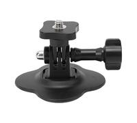 Yechiry Flexible Adhesive Mount, Compatible with Most Action Cameras with 1/4 Inch Thread | Strong Secure Sticky Helmet Camera Mount, 180 Degree Adjustable Rotation, No Removal