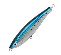 Yechiry Floating Pencil Fishing Lure, Topwater Wooden Bait with Reflective Design, Ideal for Sea Tuna Mackerel Marlin, 85g 3.0oz (01#YJ-M-012)