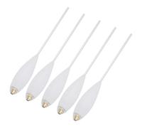 Yechiry Floats 5Pcs Acrylic Large Sinking Float for Fishing White and Gold 10g 15g 20g 30g (10g)