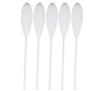 Yechiry Floats 5Pcs Acrylic Large Sinking Float for Fishing White and Gold 10g 15g 20g 30g (30g)