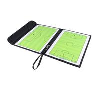 Yechiry Football Board, Portable Folding Soccer Strategy Board with Magnetic Pieces & Marker Pen, Ideal for Training Competition Teaching