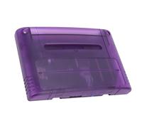 Yechiry Game Professional with Enhanced Speed and Stability for SFC Gaming Console, Region Free Support for Japanese and European Consoles (Translucent Purple)