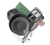 Yechiry Gold Panning Kit with Small Sluice Box, Aluminum Alloy 2 Gold Pans Classifier Separator, Vials, Scoop and Bag for Rivers, Streams, Mining, Exploration, Dredging