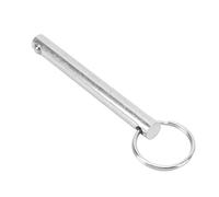 Yechiry Gym Weight Stack Pin, Professional Metal Weight Machine Pin Replacement, Built in Iron Metal Attraction, Ideal for Strength Training Accessories and Home Gym Equipment (8 * 65)