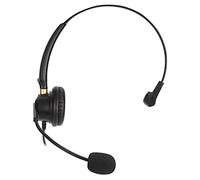 Yechiry H600-2.5 Telephone Headset Lightweight Noise Reduction Microphone for Call Center Customer Service Black 1 Unit