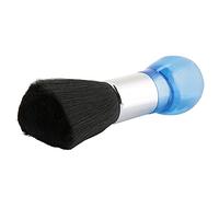 Yechiry Hair Sweep Brush for Barbers, Neck Duster with Fine Wool Bristles for Quick Hair Removal on Face and Body, Lightweight ABS Material, Ideal Salon Accessory (Blue)