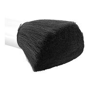 Yechiry Hair Sweep Brush for Barbers, Neck Duster with Fine Wool Bristles for Quick Hair Removal on Face and Body, Lightweight ABS Material, Ideal Salon Accessory (Pink)