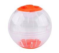Yechiry Hamster Ball Transparent Durable Safe Exercise Toy for Hamsters and Gerbils 12cm Portable Play Area (Yellow)