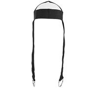 Yechiry Heads Neck Trainer Adjustable Harness for Strength Training Weight Lifting with Steel Chain and Comfortable Nylon Material Black 1 X Unit
