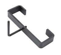 Yechiry Heavy Duty Carbon Steel Bracket, 4x4 Post Clamp, Concrete Post Holder with Black Powder Coated Finish, Ideal for Birdhouse, Mailbox, Planters & Hose Reels, 4inch