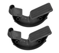 Yechiry Home Gym Essential: 2pcs Slant Board Calf Stretcher with Durable Design for Muscles Relief in Indoor and Outdoor Activities (Mysterious Black)