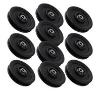 Yechiry Home Gym Pulley, 115mm Nylon for Exercise Equipment | High safety performance, easy to change, and durable, designed for fitness equipment, garage compatibility
