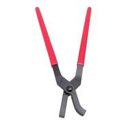 Yechiry Hoof Nail Clincher, Horse Shoe Care Hoof Trimming Tool Rugged Steel Horse Nail Pliers with Non Slip Rubber Handle Multifunctional Farrier Tool for Trimming Horses Hooves