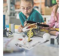 Yechiry Hot Air Stirling Engine Model for Airplane, Aircraft Propeller Science Experiment Teaching Physics Build Your Own Stirling Engine, Ideal for Science Education