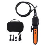 Yechiry Industrial Endoscope Camera, 8mm 1080P HD Two-Way Articulating Borescope with 3.3ft Flexible Cable & 8 Adjustable LED Lights for IOS IOS Smartphones Mechanics Inspectors