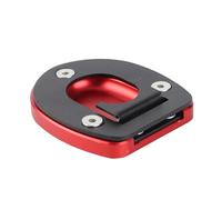 Yechiry Kickstand Pad Side Stand Extender Fit for Vespa GTS 250 300 2013-2019 Stable Support Lightweight Aluminum 1 Pack (A(red))