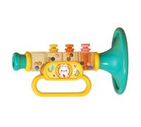 Yechiry Kids Trumpet Toy in Bright Colors for Creative Play and Early Education Multi Functional Baby Music Toy for Toddlers (Blue)