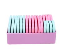 Yechiry Knit Blocking Pins Kit, 20 Stainless Steel Pins, Crochet Blocking Comb for Knitting Crochet Sweaters Scarves Shawls, Roseate & Blue